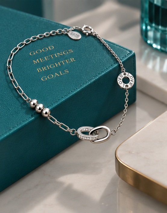 Infinity Link Bracelet - View 4
