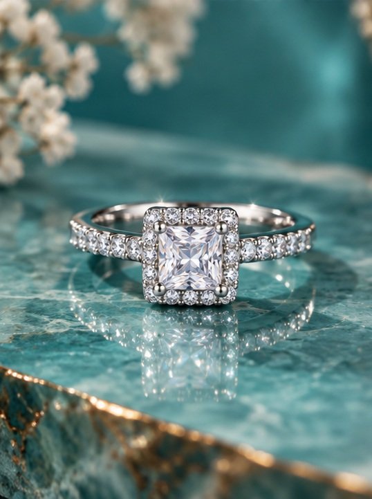 Aurelia Princess-Cut Ring - View 4