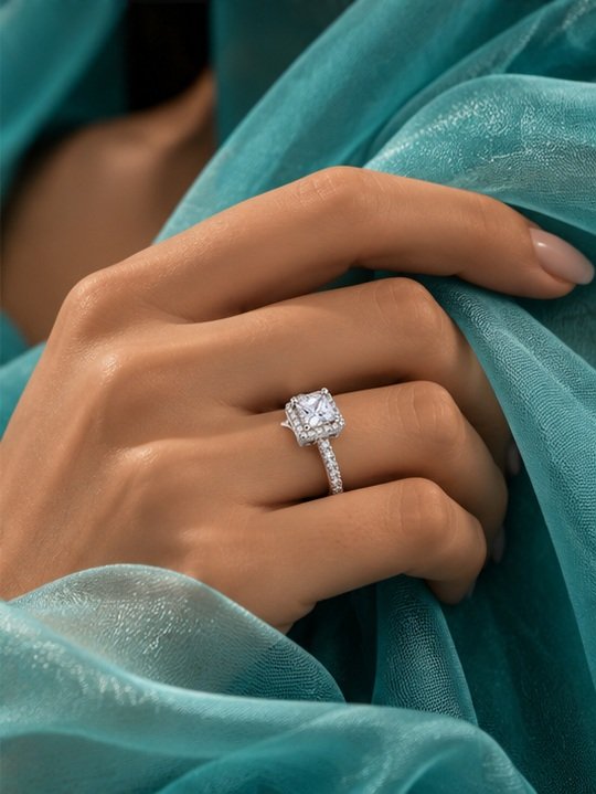 Aurelia Princess-Cut Ring - View 5