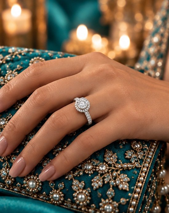 Classic Solitaire Ring - View 3