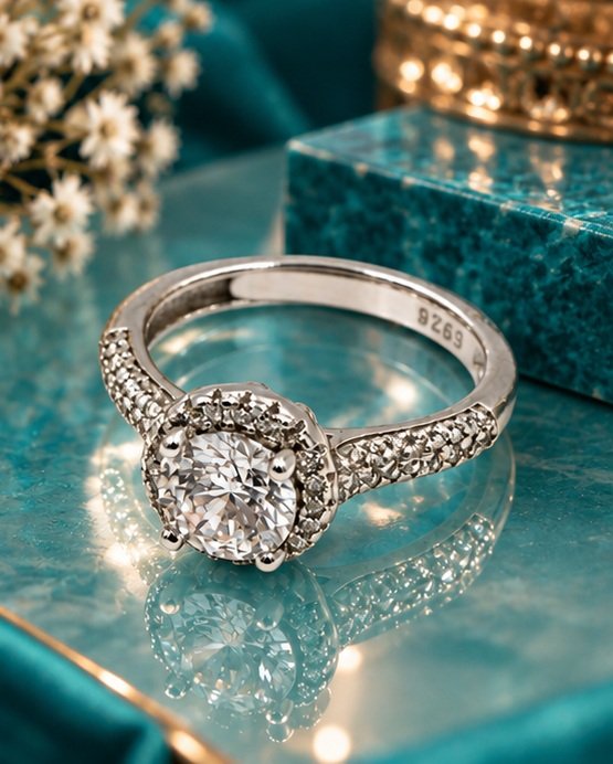 Classic Solitaire Ring - View 4