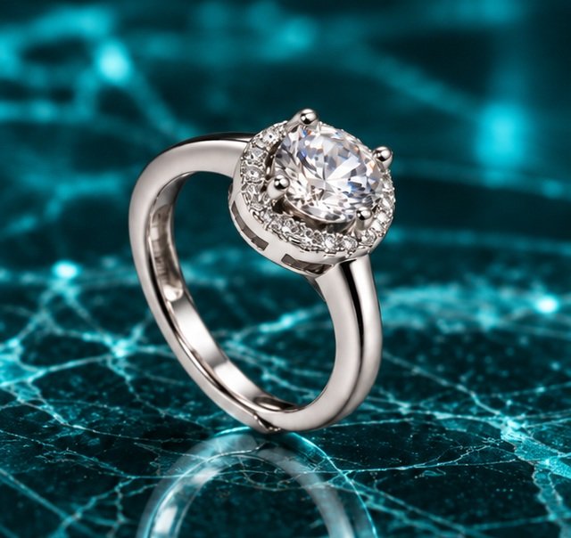 Seraphine Halo Ring - View 3