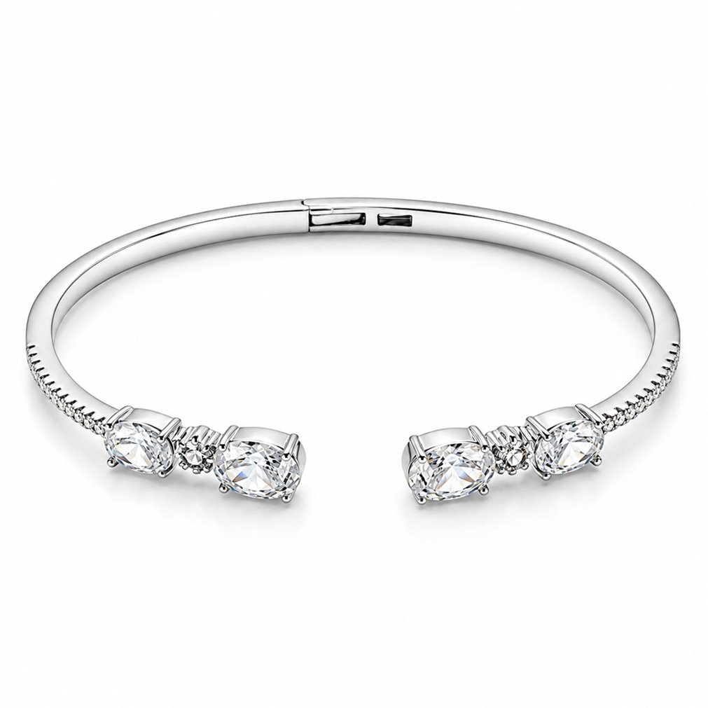 Crystal Shine Cuff Bracelet