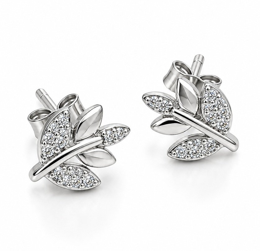 Aurelia Leaf Bloom Earrings