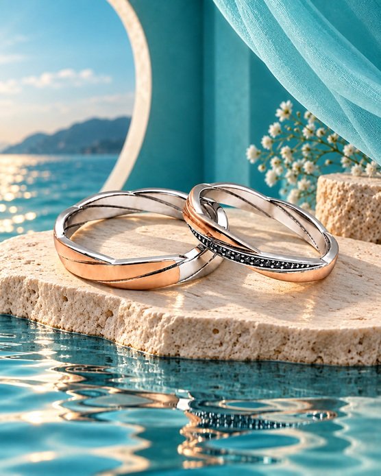 Elara Eternal Couple Rings - View 2