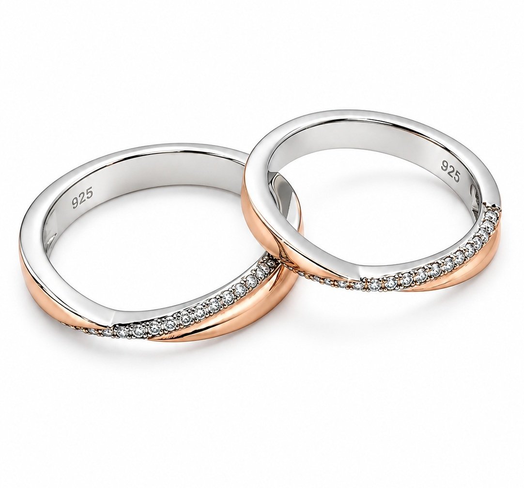 Elara Eternity Couple Rings