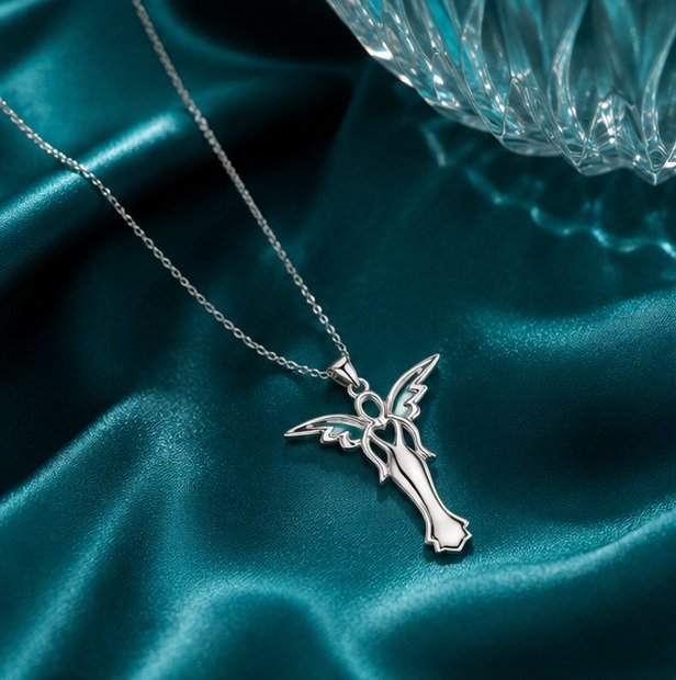 Seraphina Angel Necklace - View 2