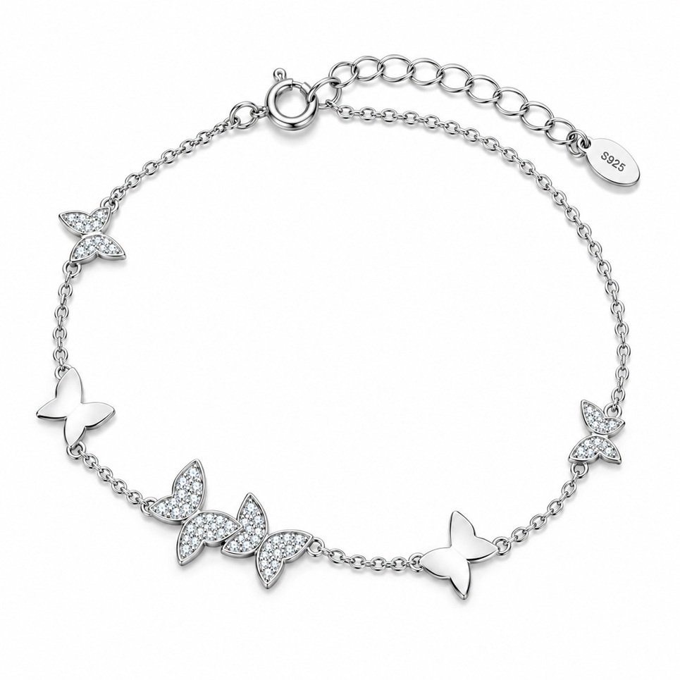 Butterfly Charm Bracelet