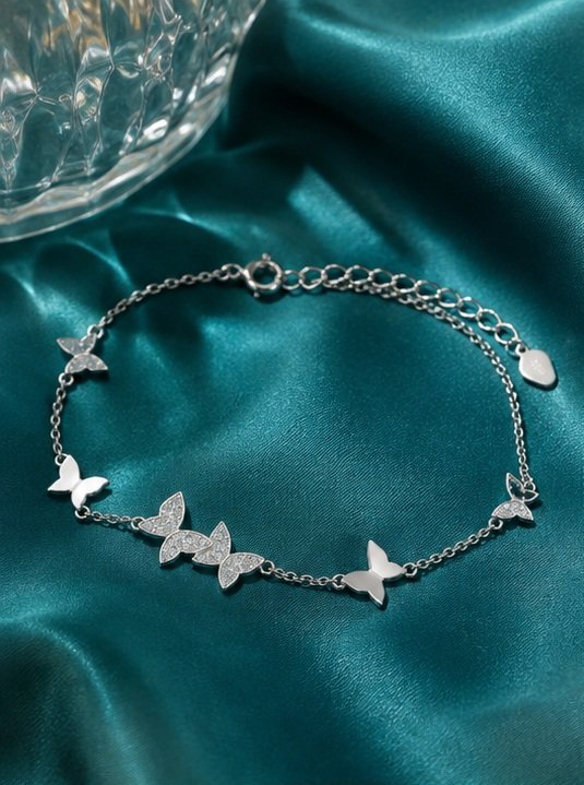 Butterfly Charm Bracelet - View 2